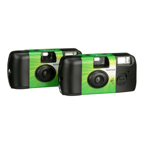 Fujifilm Disposable 35mm Camera With Flash, 2 Pack - Walmart.com ...