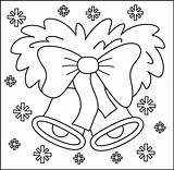 Nice Christmas Bells sketch template