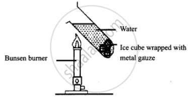 How can you experimentally prove water is a bad conductor of heat? How is it possible to heat ...