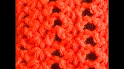 Crochet Tunisian Lace Stitch Tutorial - YouTube