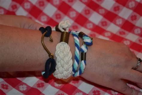 How to Make Nautical Rope Bracelets - Tried and True by Trista