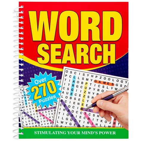 Large Print Puzzle Book - Word Search | Books - B&M