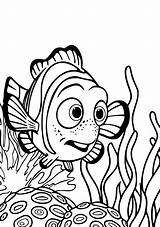 Finding Nemo Coloring Pages  Page Dory Fish Guppies sketch template
