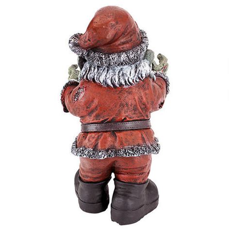 Zombie Claus - Zombie Santa Statue — ZombieGift.com