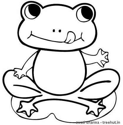 cute frogs Colouring Pages