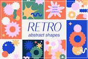 Retro Abstract Vector Shapes