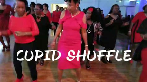 CUPID SHUFFLE LINE DANCE ☆ - YouTube