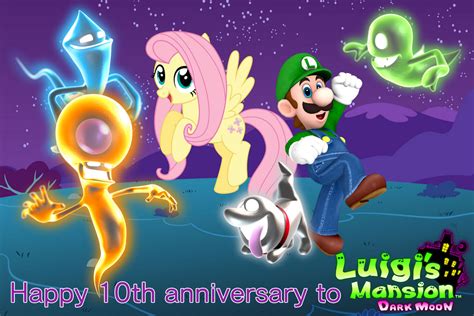 Luigi's Mansion Dark Moon 10th Anniversary by user15432 on DeviantArt