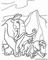 Ice age coloring Pages To Download And Print For Free sketch template