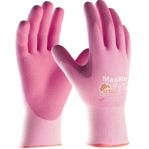 PIP MaxiFlex Cut Resistant Gloves - Pink - Abrasion Resistant - 34-8264/L - Walmart.com ...