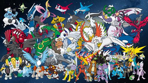 Legendary Pokemon Wallpapers on WallpaperDog