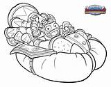 Skylanders Spitfire Superchargers Skylander Kleurplaat Kleurplaten  sketch template