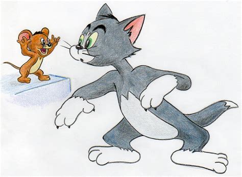 Tom And Jerry Drawing For Kids