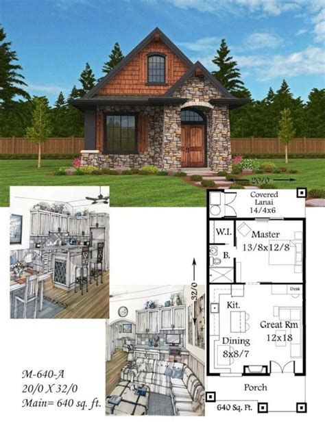 37+ Best Tiny Home Designs Sammlungen fürs Leben besser als zuvor in 2020 | Landhaus plan ...