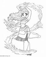 Free Printable Moana Coloring Pages sketch template