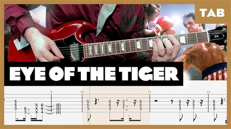 Survivor - Eye of the Tiger - Guitar Tab | Lesson | Cover | Tutorial Accordi - Chordify