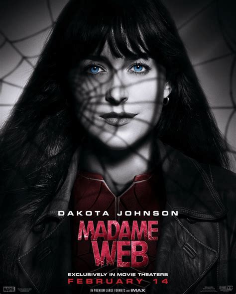 Madame Web Posters Preview Main Cast of Sony Marvel Movie