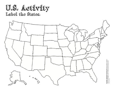 Printable Map Of The United States And Their Capitals - Printable US Maps