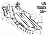 Us Navy Aircraft Carrier Coloring Pages Sketch Page sketch template