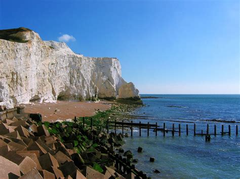 Seaford Head on the White Cliffs in East Sussex and south east England | East sussex, South east ...