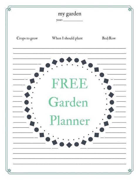 FREE Garden Planner for Vegetable Garden Planning | Family Food Garden ...