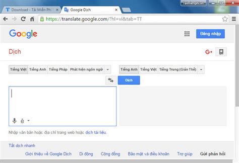 Tải Google Dịch PC, iPhone, Android, công cụ dịch trực tuyến, online