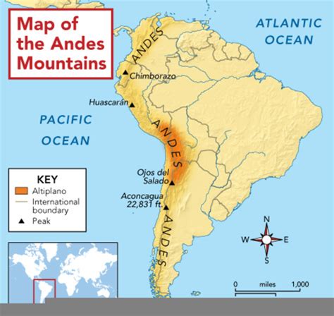 Andes Mountains Map | Free Images at Clker.com - vector clip art online ...