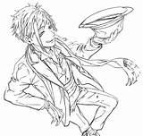 Floyd Leech Coloring Pages Twisted Wonderland  ColoringLivecom sketch template
