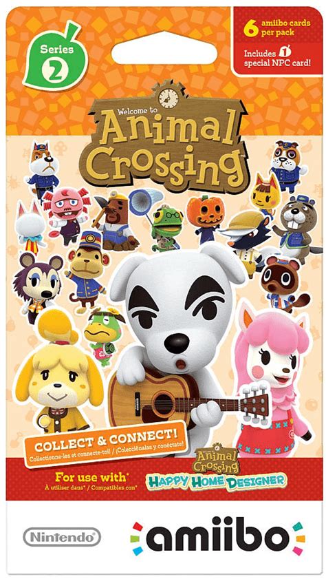 Amiibo Logo - Nintendo Animal Crossing Amiibo Cards Series 2 6-pack ...