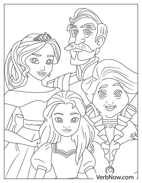 Elena Of Avalor Coloring Pages Printable