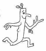 Stickman Coloring Pages Sketch Page sketch template