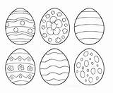 Coloriage oeufs de Pâques 2  Dessin Gratuit à Imprimer sketch template