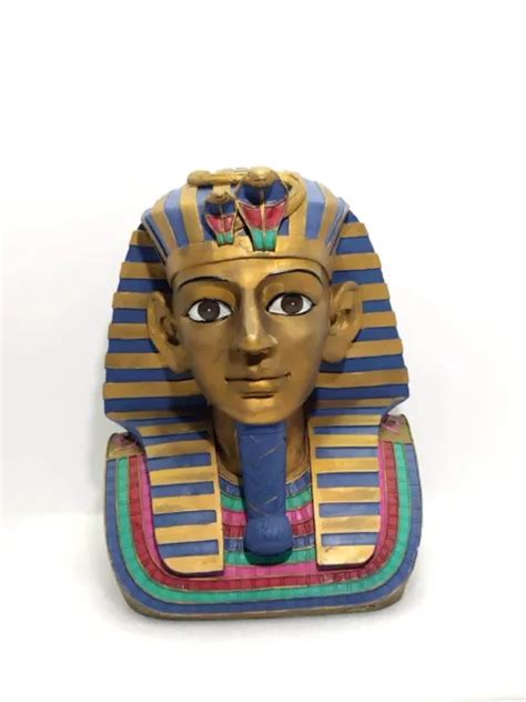 UNIVERSAL STUDIOS THEME Park Replica Ancient Egyptian Pharaoh God Bust £40.71 - PicClick UK