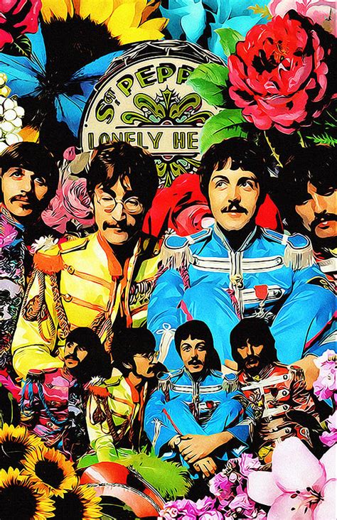 Sgt Pepper The Beatles Lonely Digital Art by Mahardika Agra - Pixels