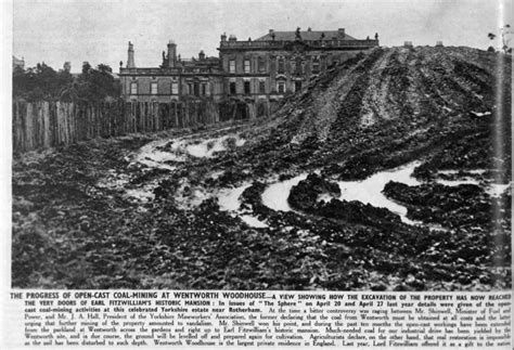 Opencast coal mining in 1947 at Wentworth Woodhouse - Category:Wentworth Woodhouse - Wikimedia ...