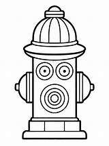 Fire Hydrant Coloring Book Pages For Children And Adults With Vector  sketch template
