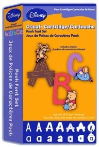Disney Pooh Font Cricut Cartridge