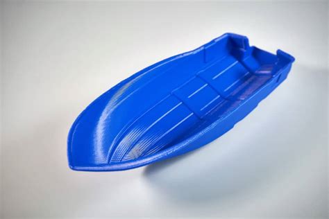 Sample Print (F410 3D Printer): Model Boat Hull - Fusion 3 Design