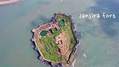 Murud Janjira fort… aerial view… - YouTube