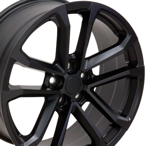 Chevrolet Camaro ZL1 Wheels Matte Black 20x9.5/20x8.5 SET