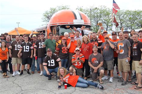 Our Draft Tailgate Party at the Muni... - Cleveland Browns