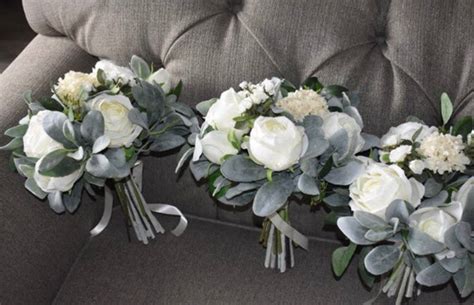 Bridal Bouquet Silk Roses Wedding Bouquetbrides - Etsy