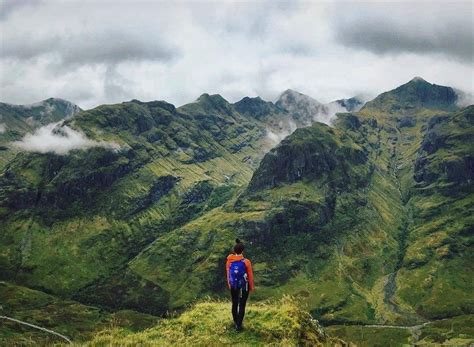 The view from the Aonach Eagach ridge in Scotland 🙌🏽 📸: instagram.com ...