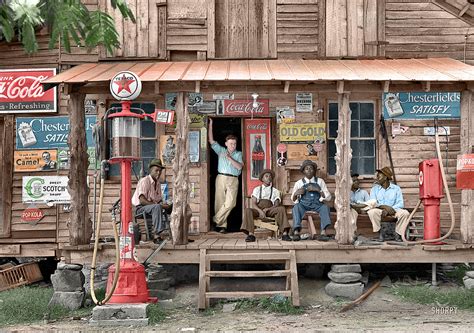 Interesting Pictures of a Country Store on Dirt Road in North Carolina, 1939; And Surprise That ...