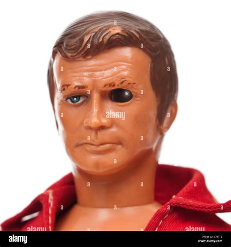 Steve Austin, the Six Million Dollar Man with bionic arm and eye (Kenner Products, 1975 Stock ...