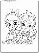 Dibujos de Rainbow Rangers para colorear  Coloring sketch template