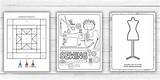 Sewing Themed Coloring Pages For Kids Free Printable sketch template