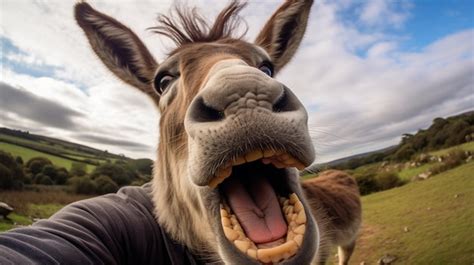 Funny Donkey Faces