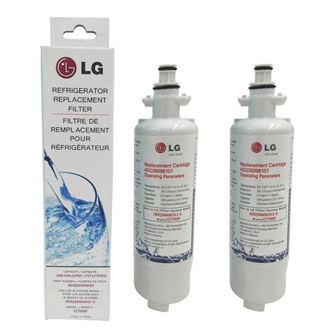 Best Genuine Lg Lt700p Refrigerator Water Filter Adq36006101 - Best Home Life