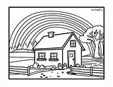 Rainbow Coloring Pages – 30 Printable  Easy Peasy And Fun sketch template